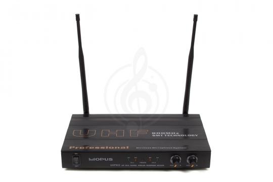 Радиосистема с головным микрофоном OPUS UHF 922HS радиосистема головная с 2 микрофонами, частота 730-840 MHz, алюминиевый кейс - фото 