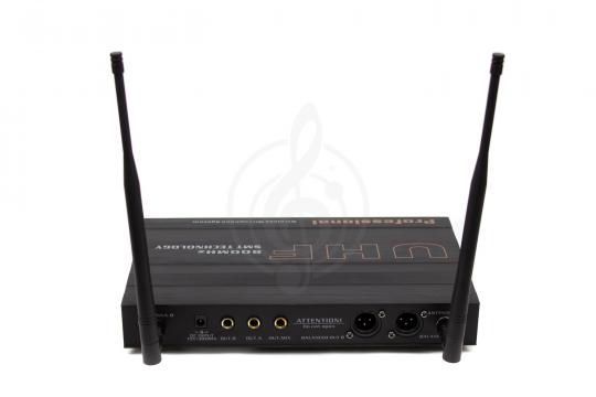 Радиосистема с головным микрофоном OPUS UHF 922HS радиосистема головная с 2 микрофонами, частота 730-840 MHz, алюминиевый кейс - фото 