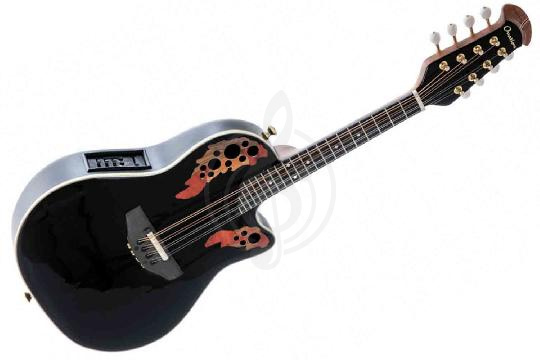 Изображение Ovation MM68AX-5 Americana Collection Black - Электромандолина, с кейсом