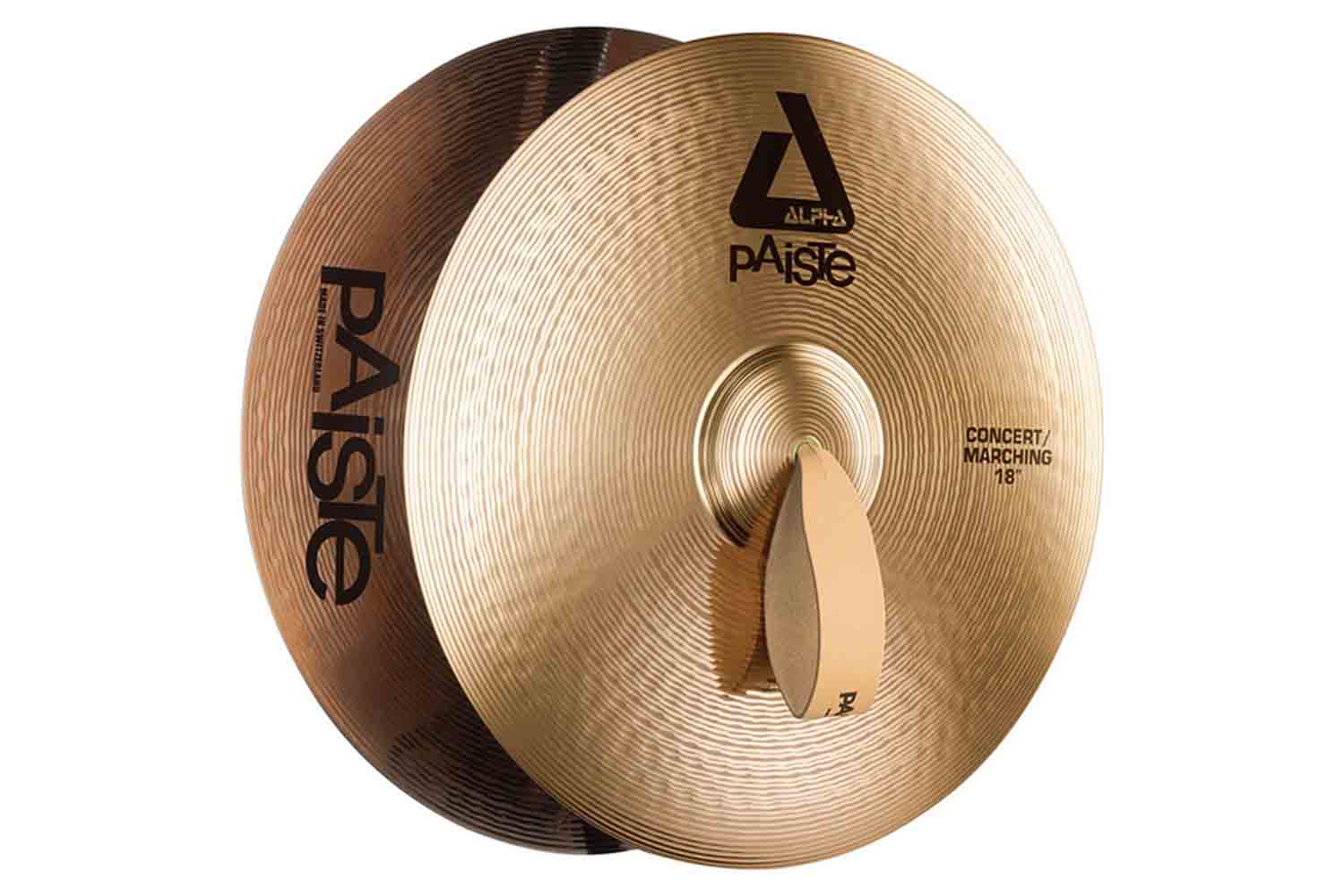 Оркестровая тарелка Paiste 0002505018 Alpha Concert/Marching - Тарелки оркестровые 18” - фото 1