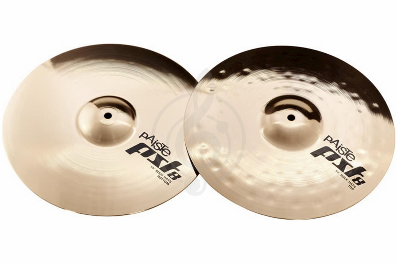 Тарелка Hi-Hat Paiste PST 8 Reflector Rock Hats - Тарелки Hi-Hat 14" - фото 1