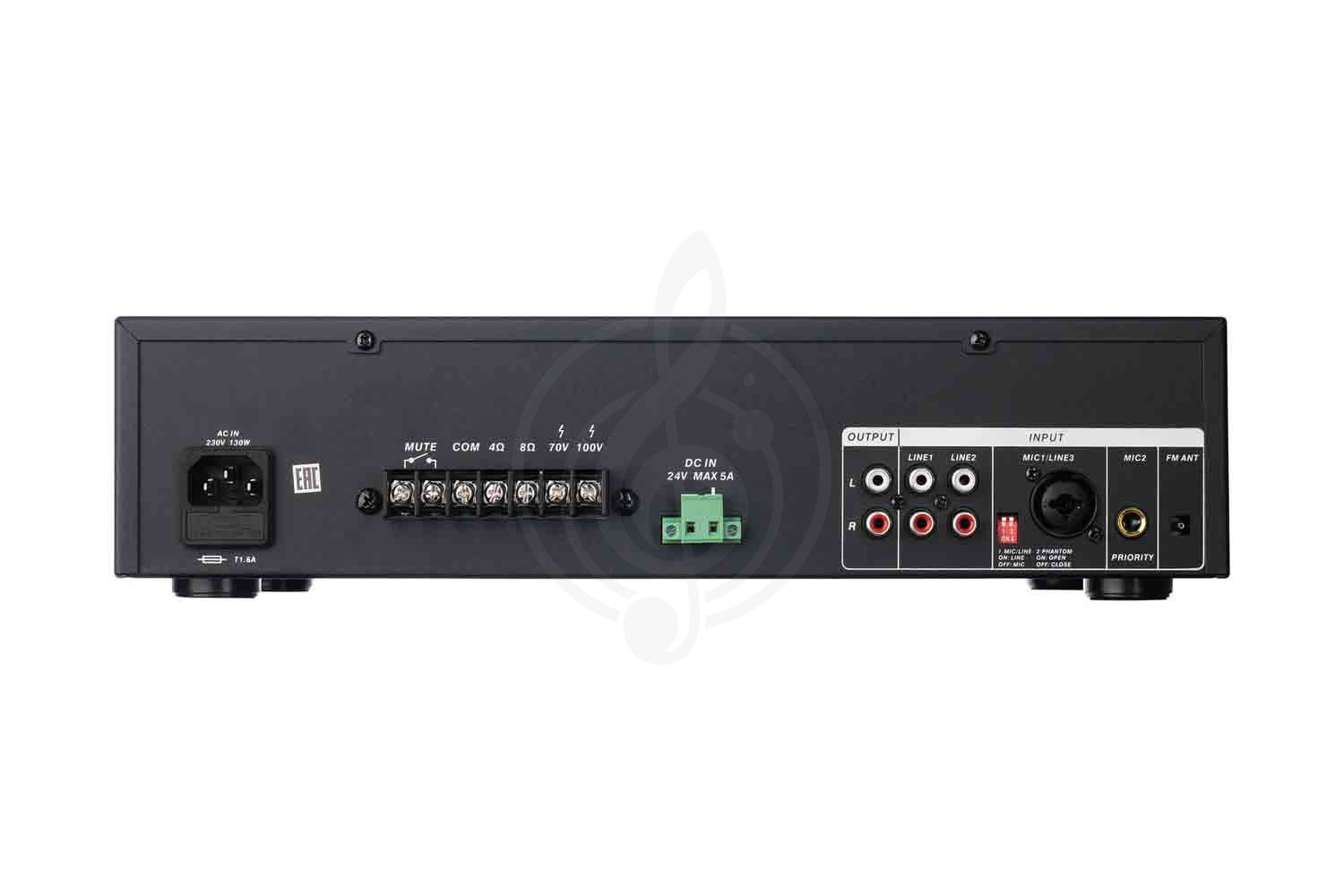 Трансляционный усилитель мощности Pearller HY1120MBT - Усилитель трансляционный - фото 4