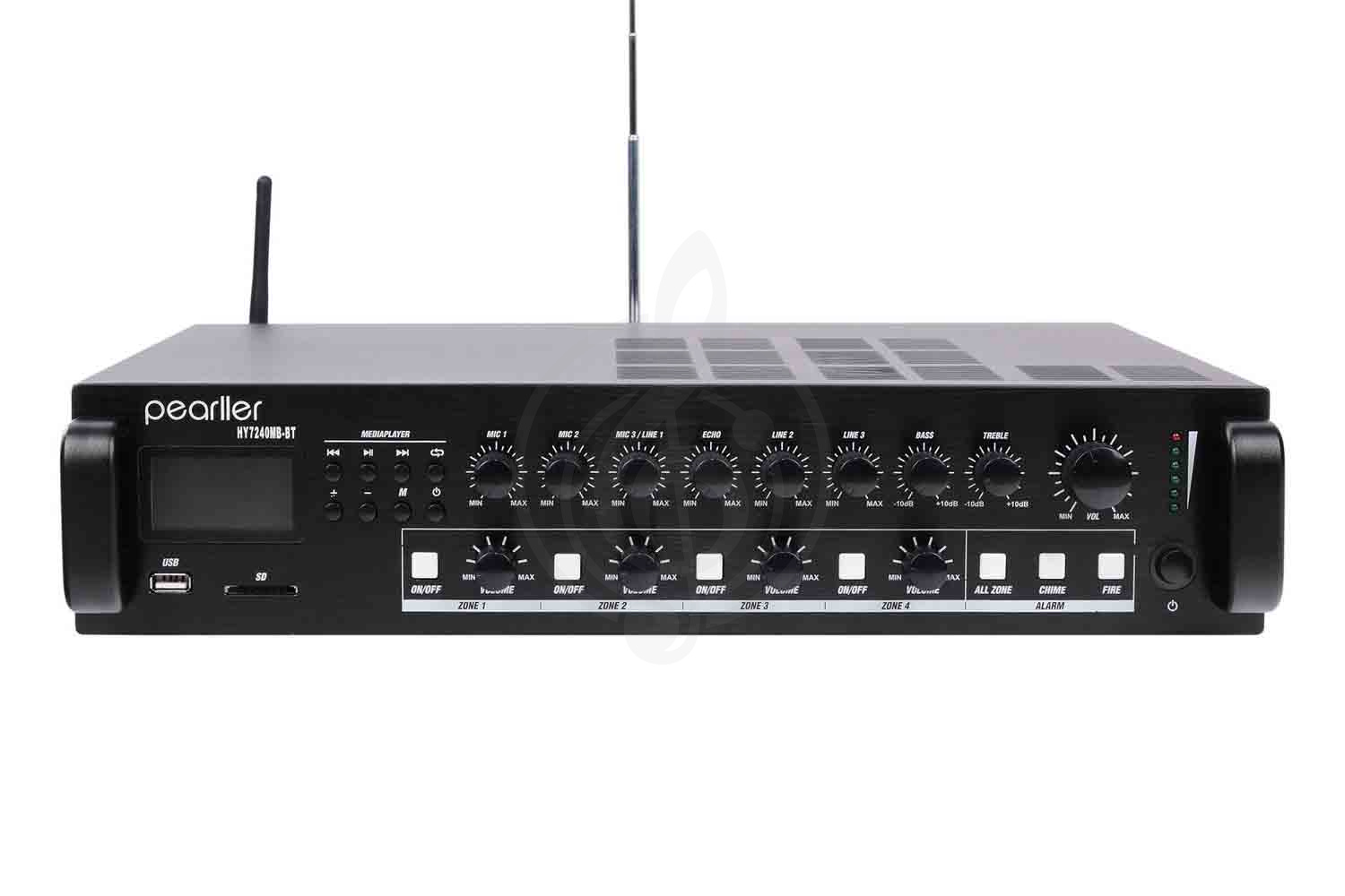 Радиоузел Pearller HY7240MB+BT - Усилитель мощности трансляционный - фото 4