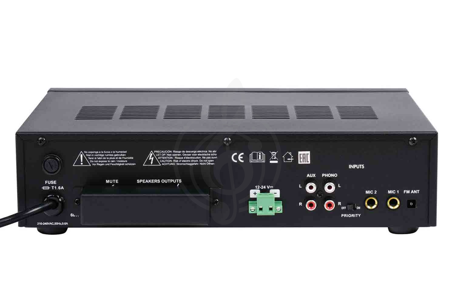 Трансляционный усилитель мощности Pearller PA-60MBT - Усилитель трансляционный - фото 2