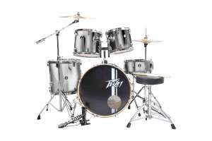 Изображение Peavey PV 5PC Drum Set Silver - Барабанная установка