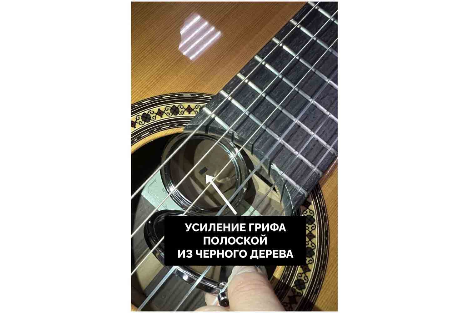 Классическая гитара 4/4 PEREZ 650 Cedar - Классическая гитара - фото 6