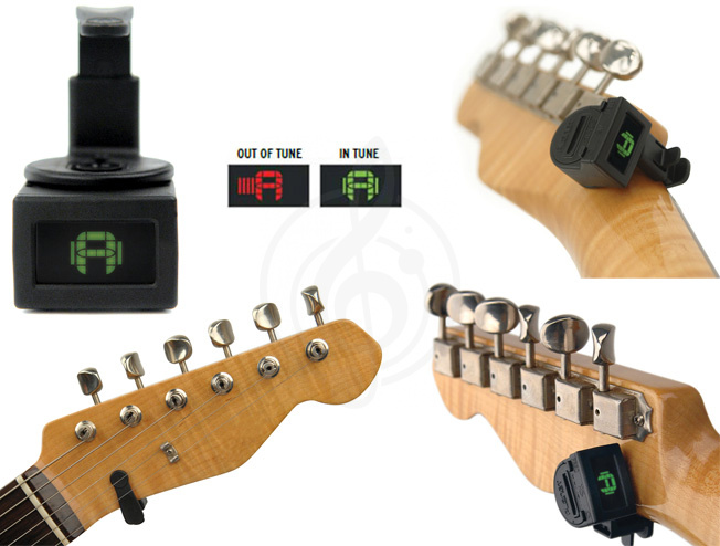Тюнер для гитары Planet Waves PW-CT-12 NS Mini Headstock Тюнер на прищепке - фото 2
