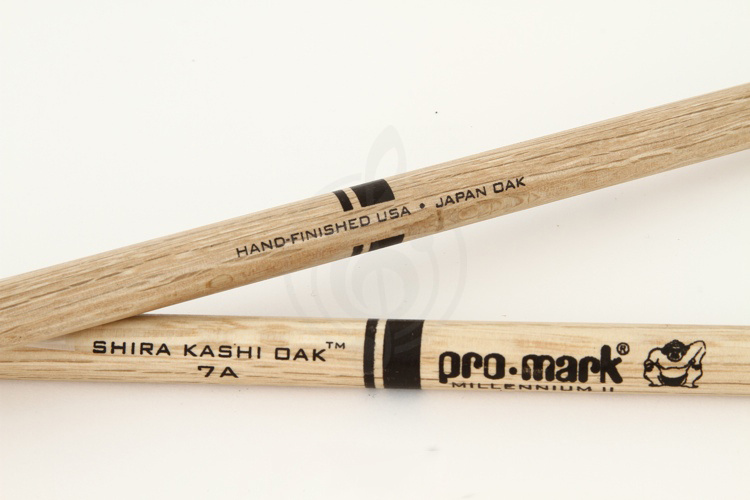 Барабанные палочки Pro-Mark PW7AN Барабанные палочки Shira Kashi (дуб) с нейлоновым наконечником - фото 2