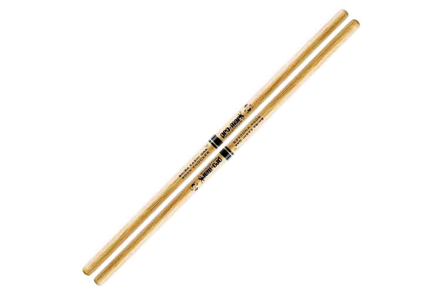 Барабанные палочки Pro-Mark PWRKW Барабанные палочки (японский белый дуб) Rock-Knocker без головки - фото 1