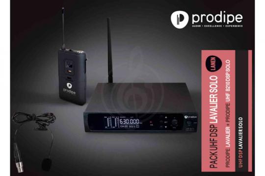 Радиосистема с петличным микрофоном Prodipe DSP-SOLO-UHF-B210/F5 - Беспроводная микрофонная система, петличный микрофон - фото 6