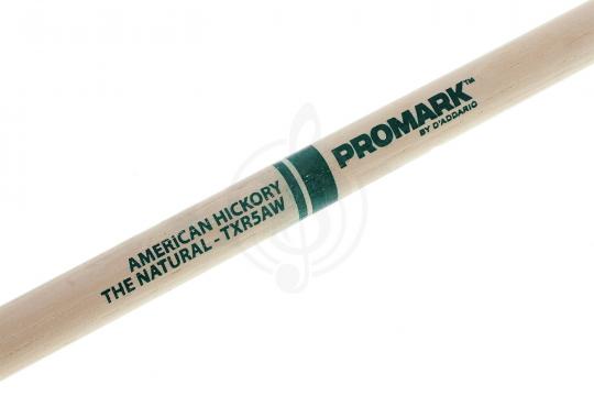 Барабанные палочки ProMark TXR5AW 5A "The Natural" - Барабанные палочки, орех гикори, деревянный наконечник - фото 3