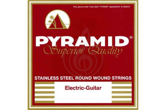 Изображение Pyramid 427100 Stainless Steel - Комплект струн для электрогитары, сталь, 11-48