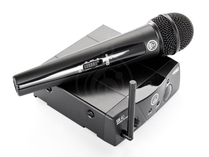 Радиосистема с ручным передатчиком Радиосистема на два микрофона AKG WMS40 Mini2 Vocal Set BD US45A/C - фото 2