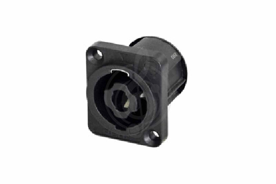 Разъем Speakon Rean RLS4MPZ - Разъем панельный speakON папа - фото 1