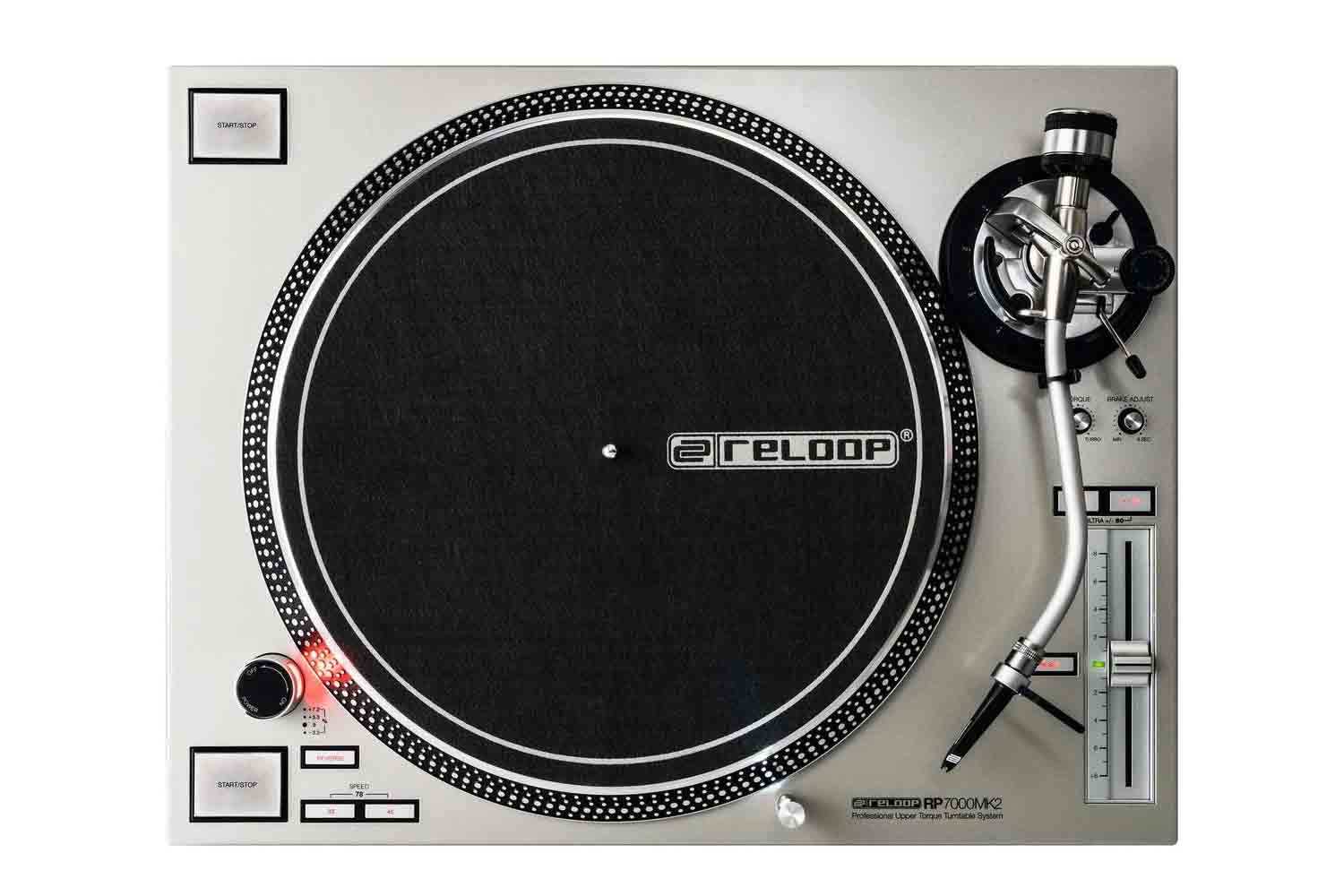 Виниловый проигрыватель Reloop RP-7000 MK2 Silver - Виниловый проигрыватель - фото 1
