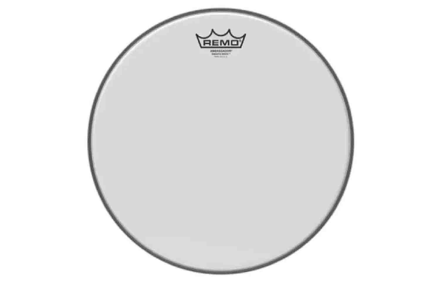 Пластик резонансный REMO SA-0114-00 AMBASSADOR 14" HAZY SNARE SIDE - однослойный пластик для малого барабана (нижний) - фото 1