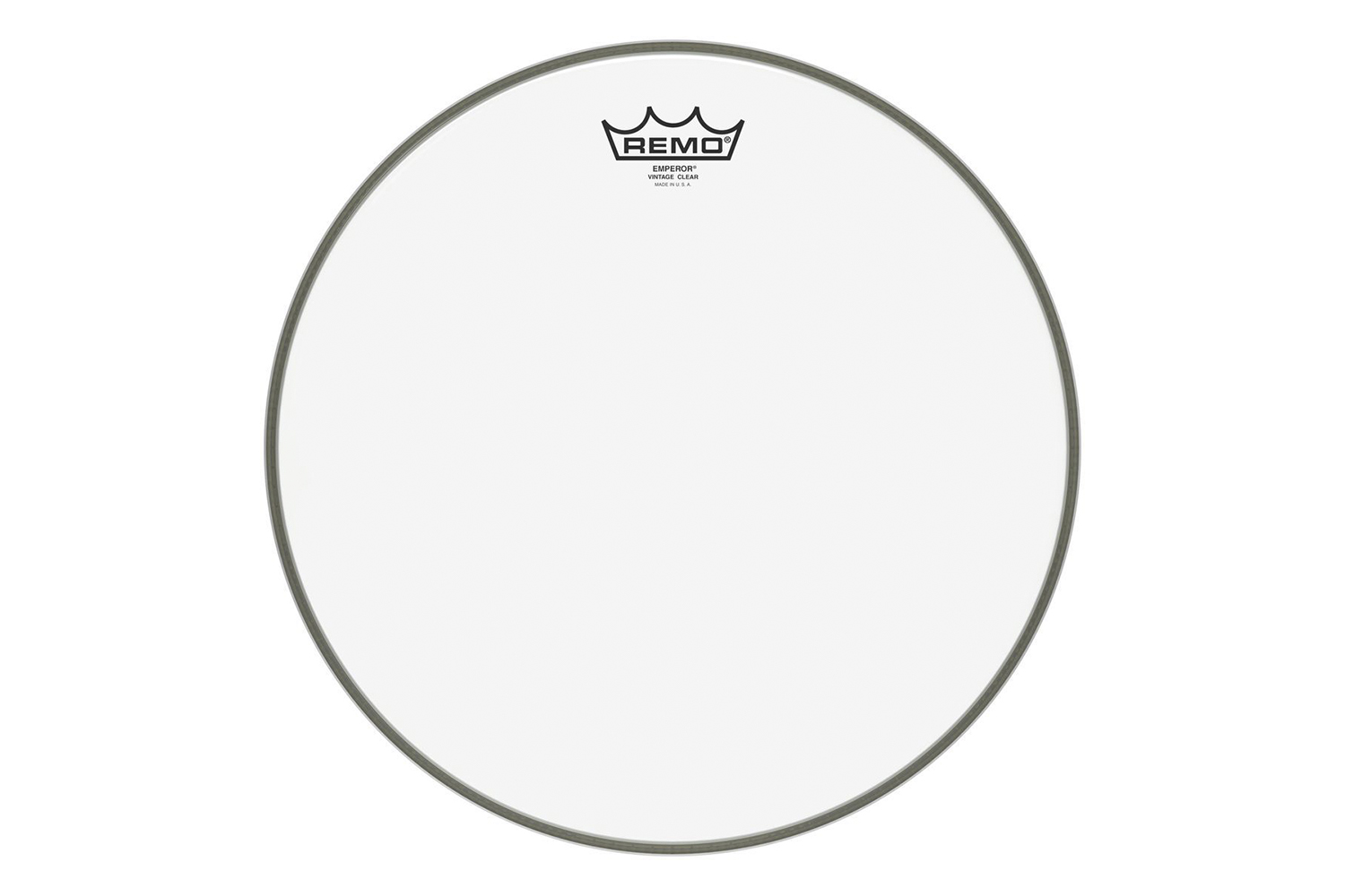 Пластик для рабочего Remo VE-0314-00 14" Emperor Vintage Clear -  Пластик для барабана - фото 1