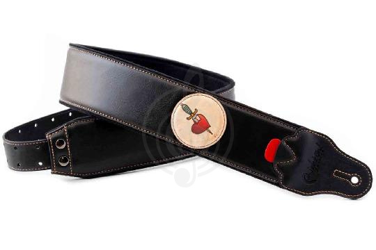 Изображение RightOn Straps 8419612002388 Groove Old School Heart - Ремень для гитары