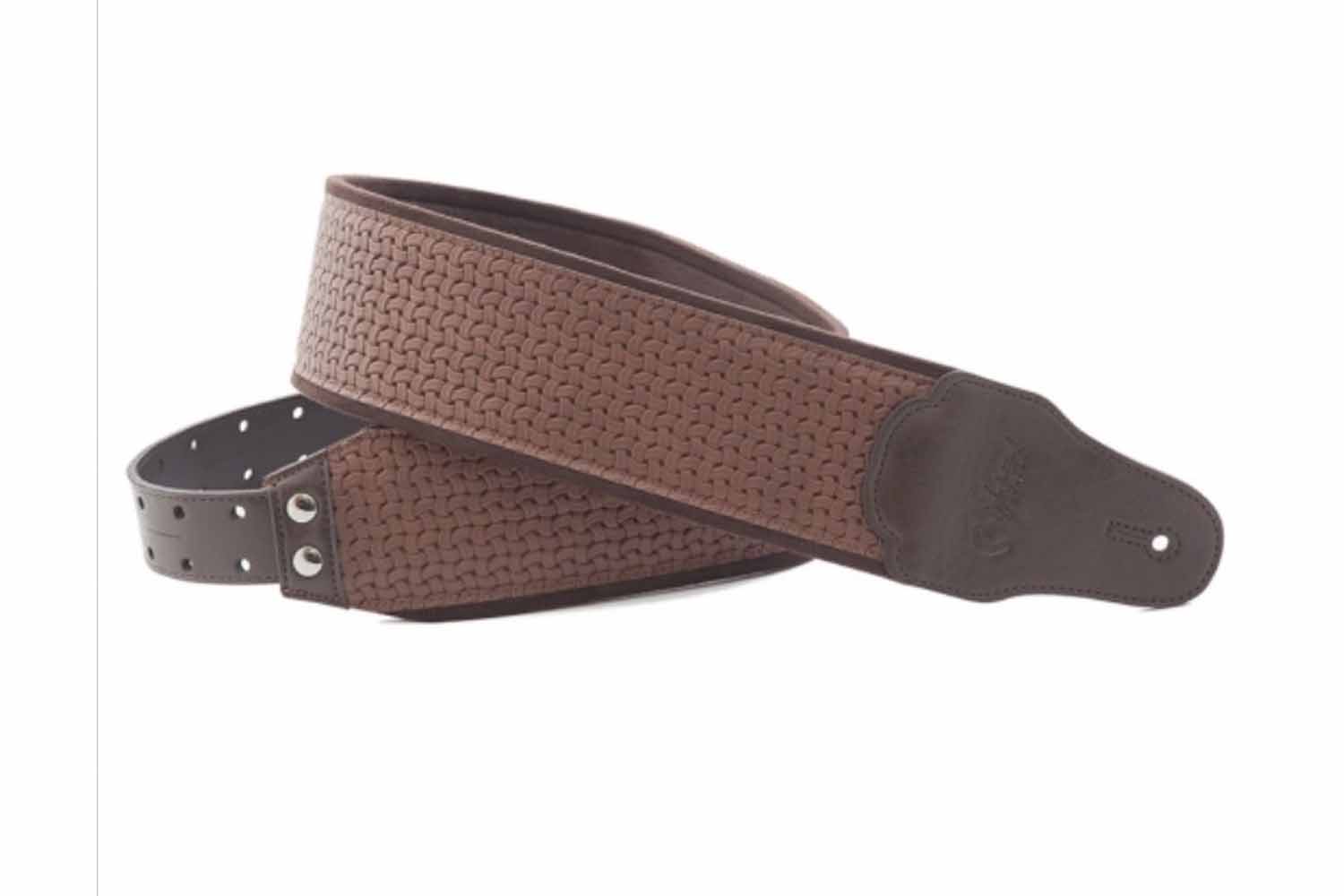 Ремень для гитары RightOn Straps Bassman B-Bond Brown - Ремень для гитары - фото 1