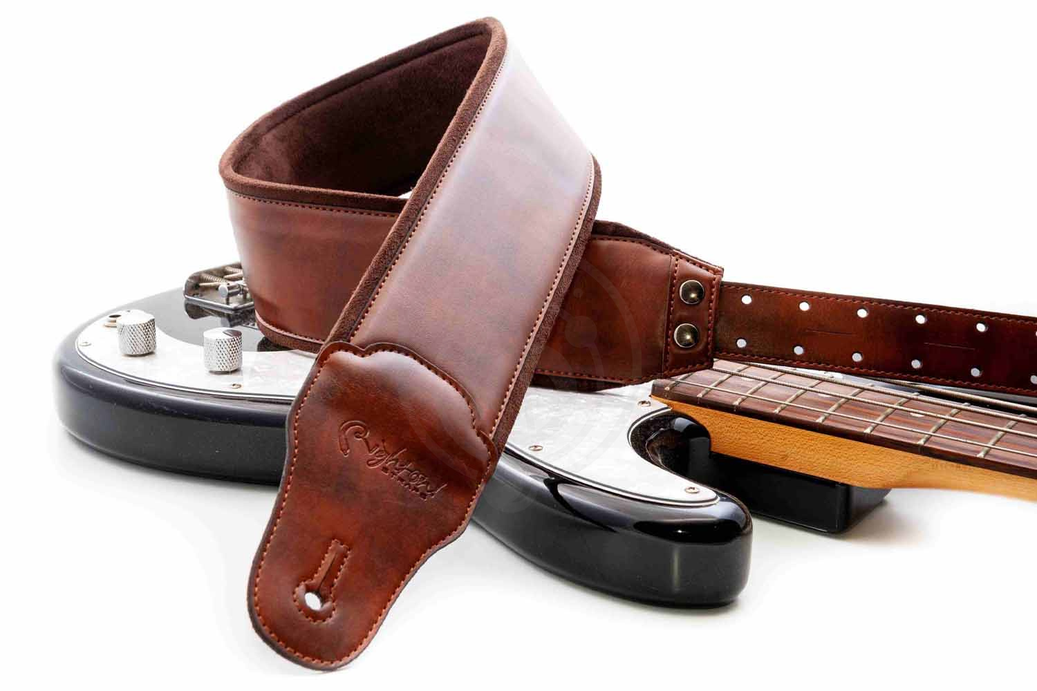 Ремень для гитары RightOn Straps Groove B-Charm Brown - Ремень для гитары - фото 6