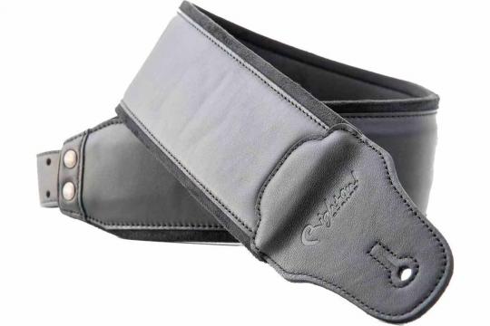 Ремень для гитары RightOn Straps Groove Smooth Black - Ремень для гитары кожаный - фото 2