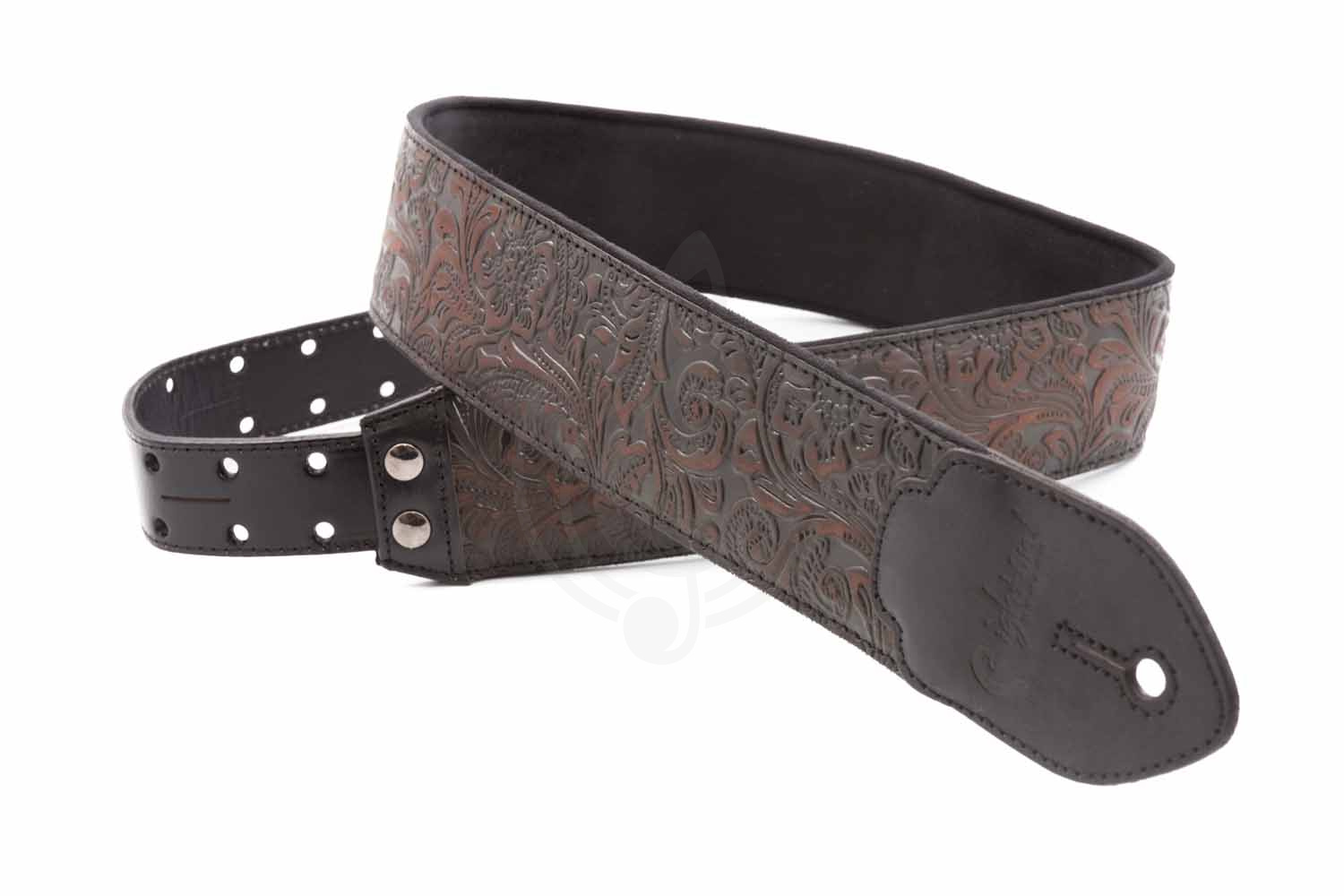Ремень для гитары RightOn Straps Leathercraft Blackguard Black - Ремень для гитары - фото 4