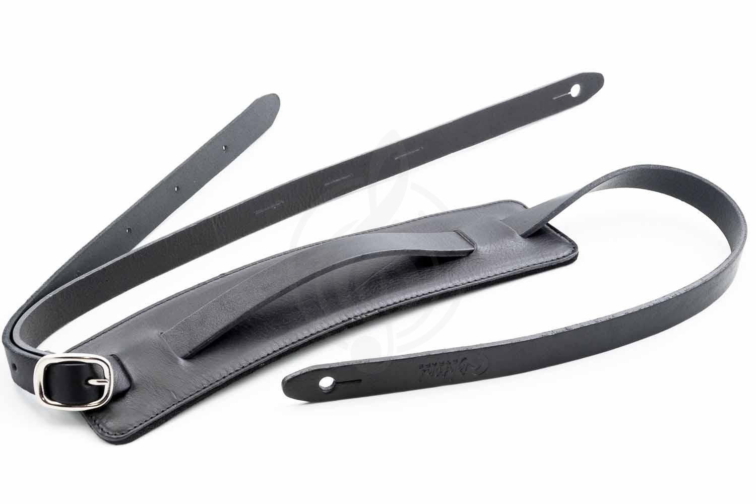 Ремень для гитары RightOn Straps Leathercraft Slim Black - Ремень для гитары - фото 8