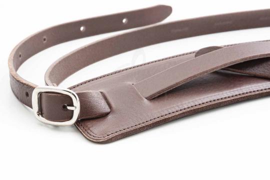 Ремень для гитары RightOn Straps Leathercraft Slim Brown - Ремень для гитары - фото 6