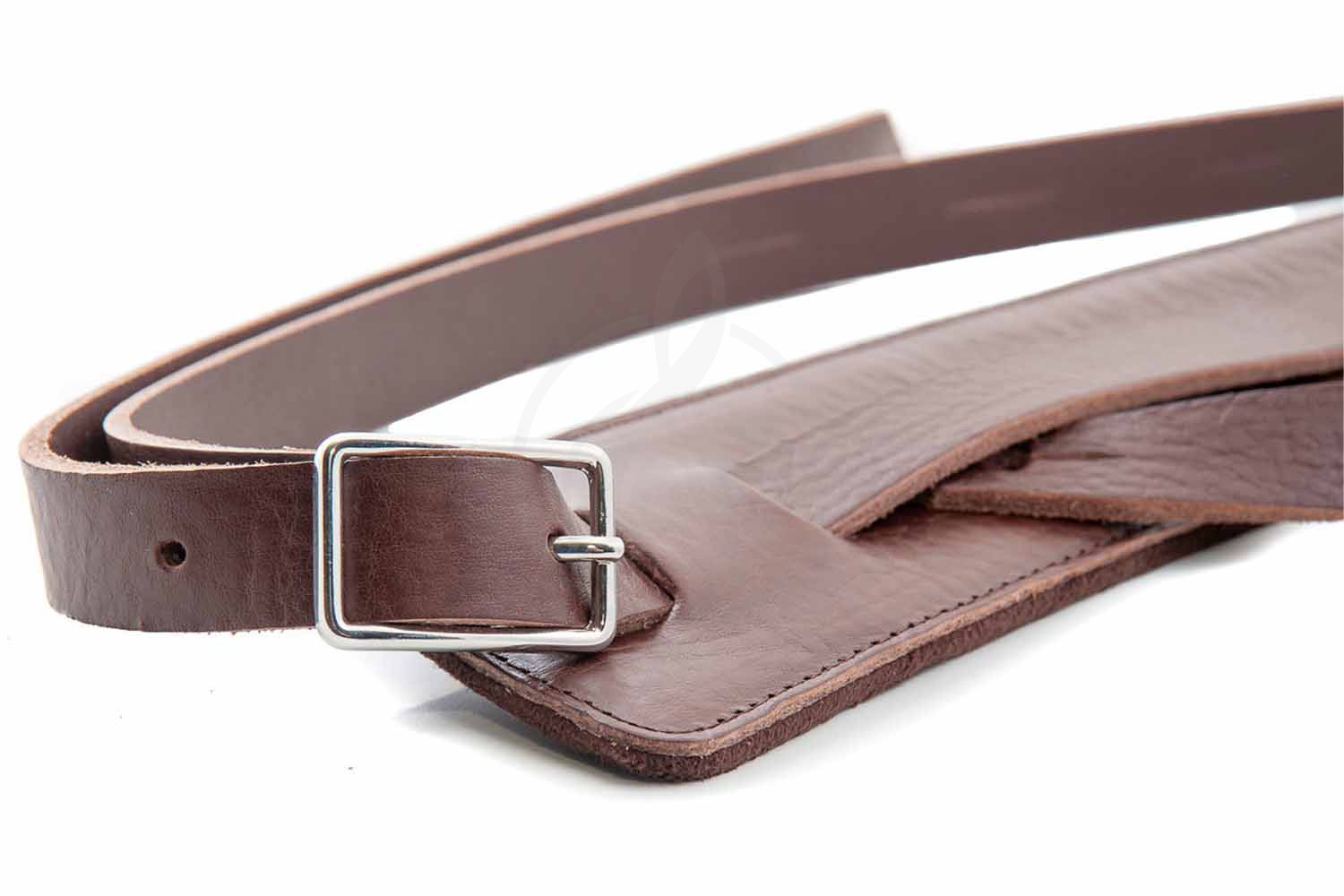 Ремень для гитары RightOn Straps Leathercraft Slim Brown - Ремень для гитары - фото 3