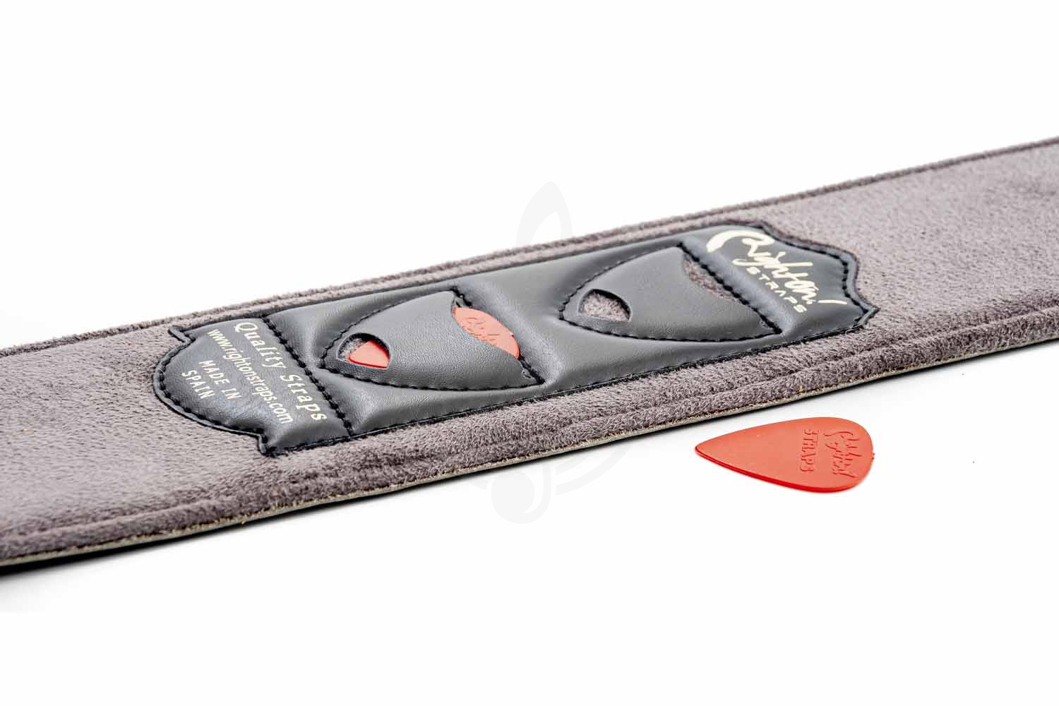 Ремень для гитары RightOn Straps Leathercraft Sugar Black - Ремень для гитары - фото 3