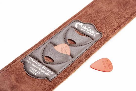 Ремень для гитары RightOn Straps Leathercraft Sugar Woody - Ремень для гитары кожаный - фото 2