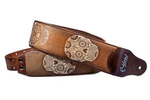 Изображение RightOn Straps Leathercraft Sugar Woody - Ремень для гитары кожаный