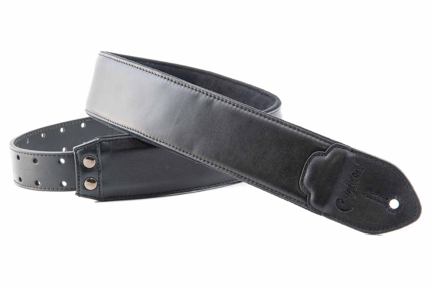 Ремень для гитары RightOn Straps Leathercraft Vintage Black - Ремень для гитары - фото 1