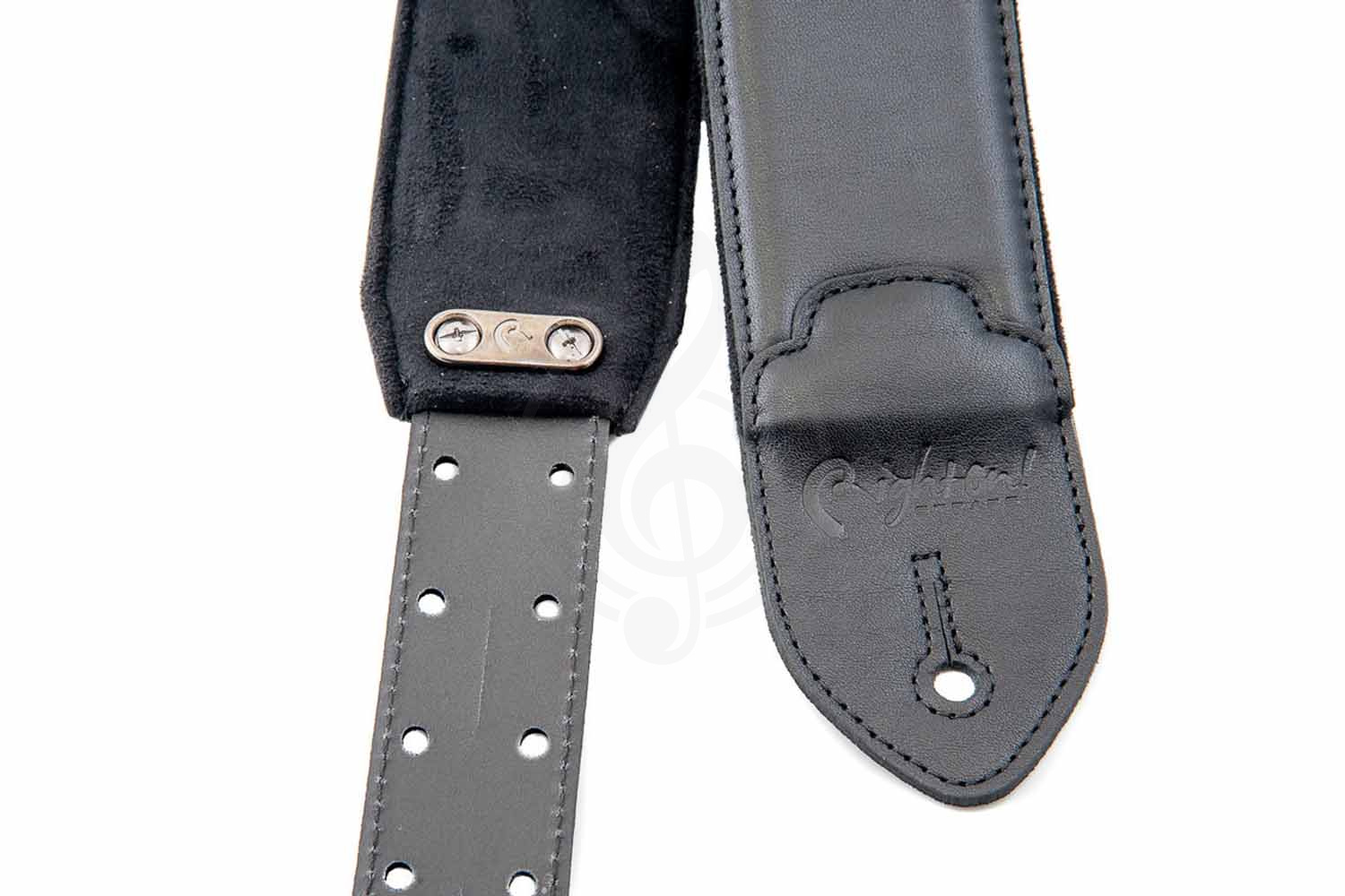 Ремень для гитары RightOn Straps Leathercraft Vintage Black - Ремень для гитары - фото 3