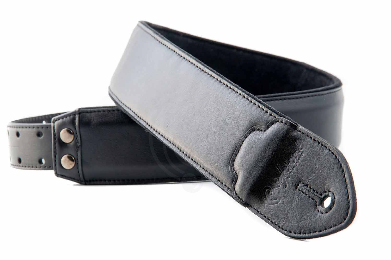 Ремень для гитары RightOn Straps Leathercraft Vintage Black - Ремень для гитары - фото 4