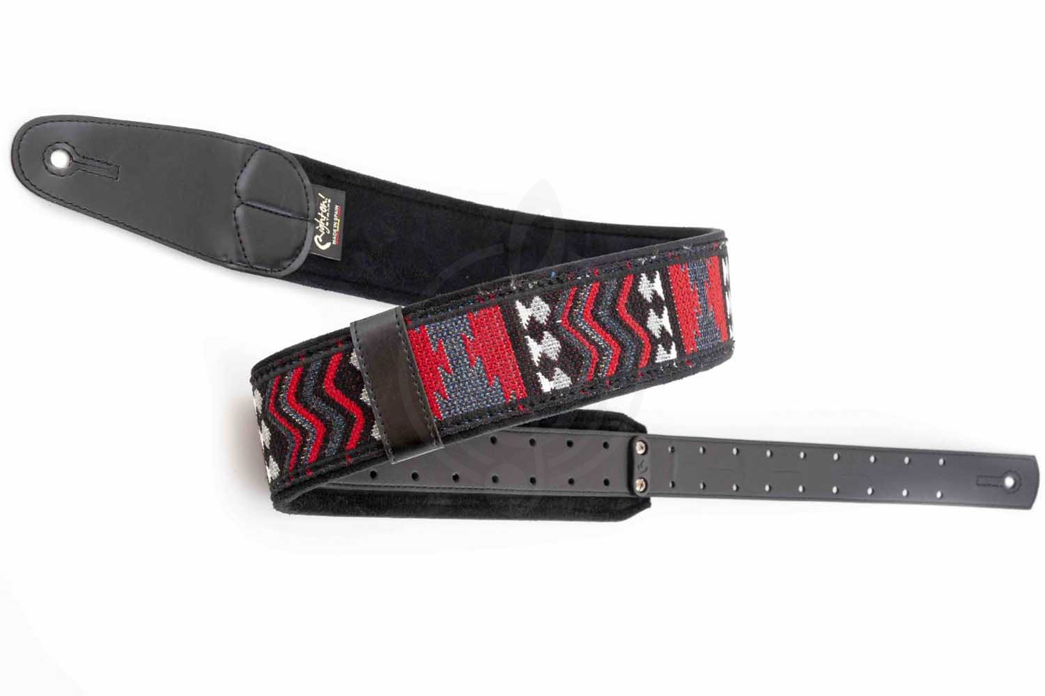 Ремень для гитары RightOn Straps Mojo Azteca Black - Ремень для гитары - фото 5