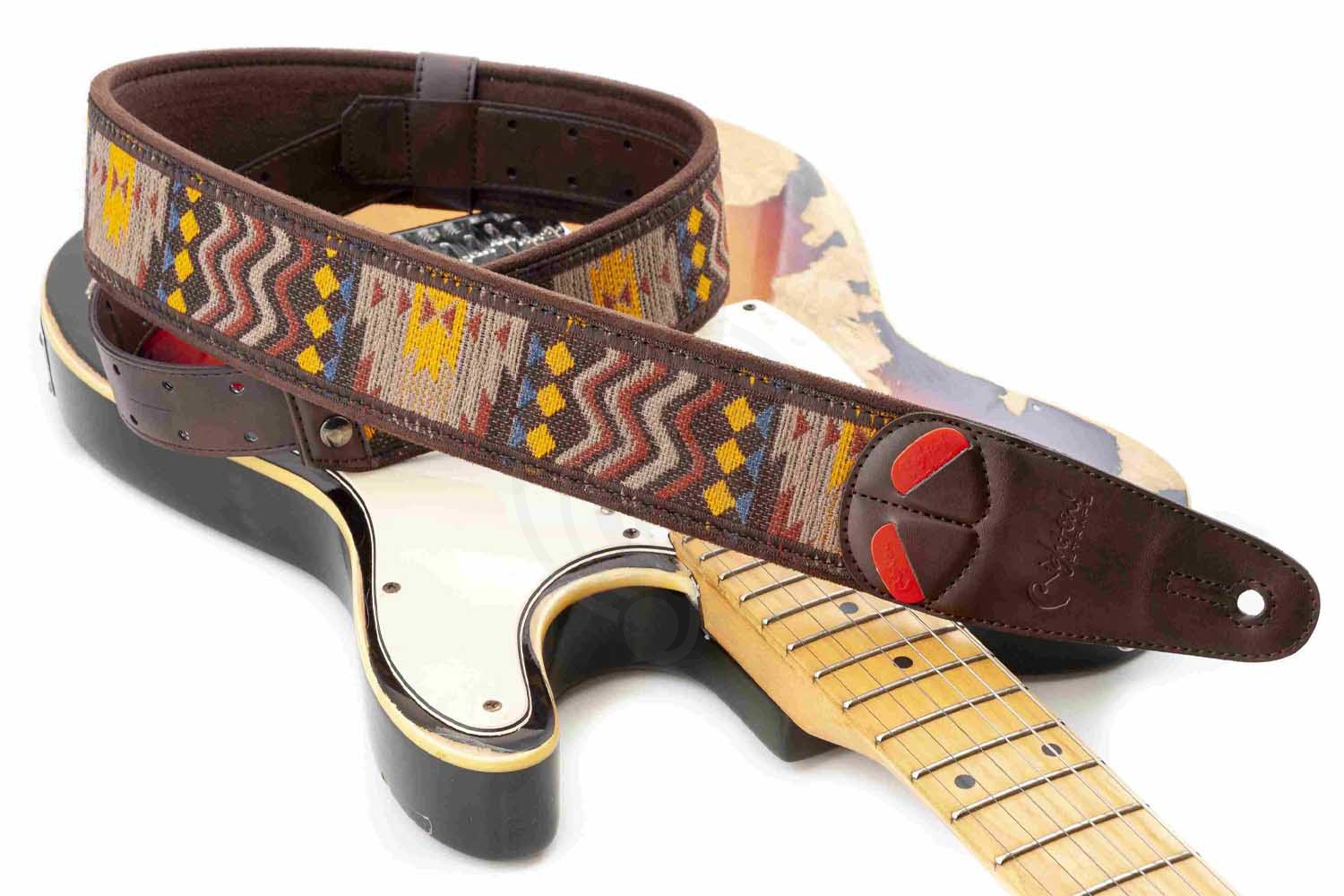 Ремень для гитары RightOn Straps Mojo Azteca Unique - Ремень для гитары - фото 6