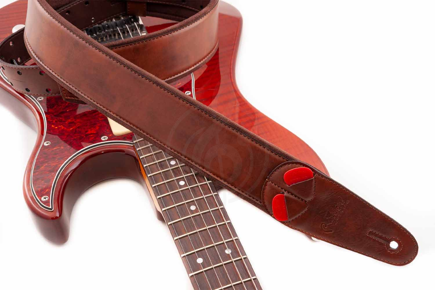 Ремень для гитары RightOn Straps Mojo Charm Brown - Ремень для гитары - фото 6