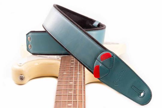 Ремень для гитары RightOn Straps Mojo Charm Teal - Ремень для гитары - фото 3