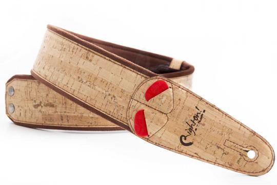 Ремень для гитары RightOn Straps Mojo Cork Beige - Ремень для гитары - фото 4