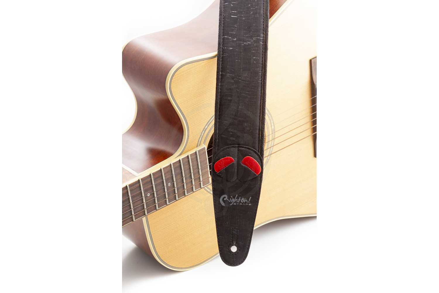 Ремень для гитары RightOn Straps Mojo Cork Black - Ремень для гитары - фото 8