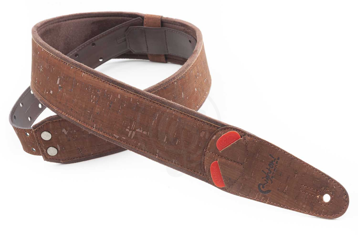 Ремень для гитары RightOn Straps Mojo Cork Brown - Ремень для гитары - фото 5