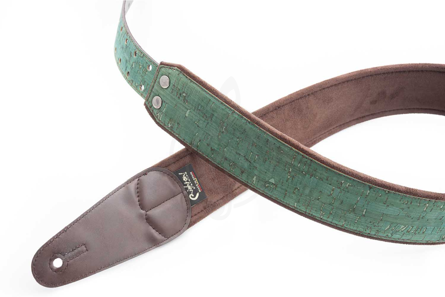 Ремень для гитары RightOn Straps Mojo Cork Teal - Ремень для гитары - фото 9