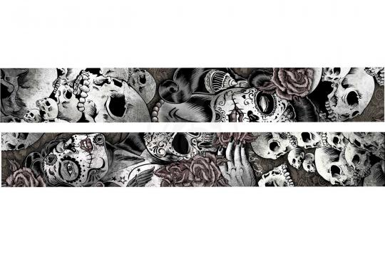Ремень для гитары RightOn Straps Mojo Death's Touch Unique - Ремень для гитары - фото 6