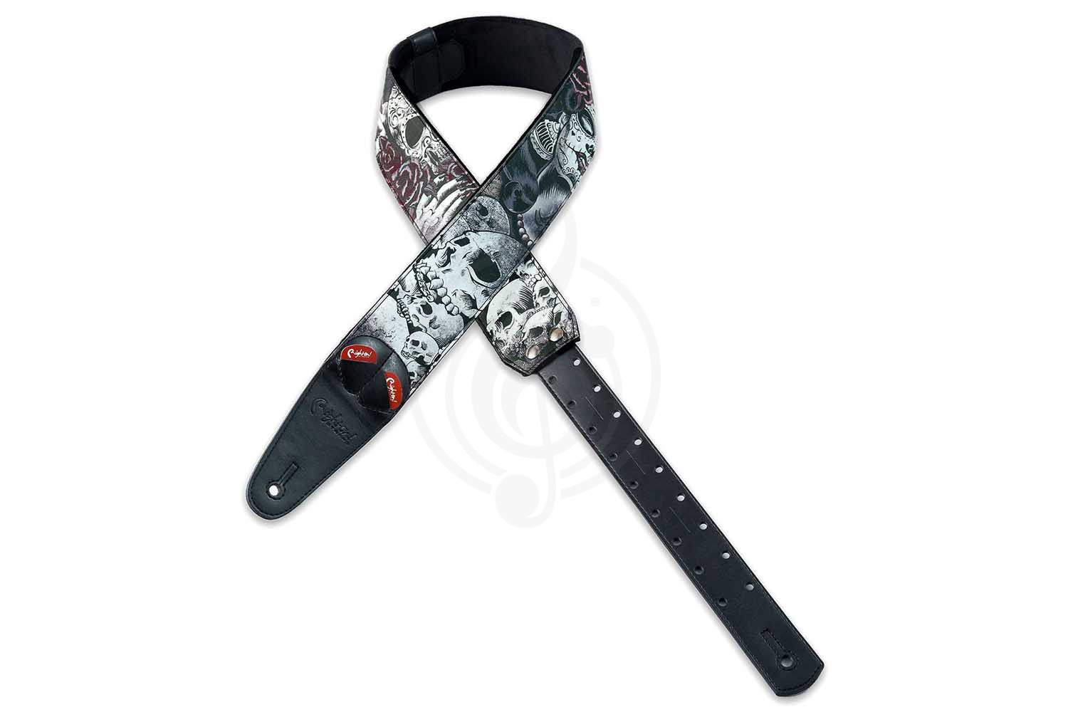 Ремень для гитары RightOn Straps Mojo Death's Touch Unique - Ремень для гитары - фото 5