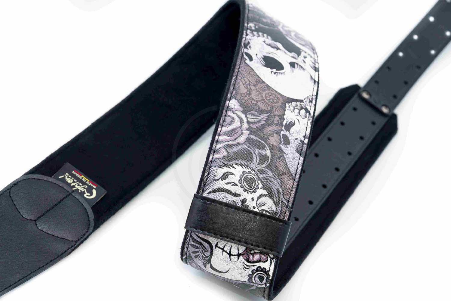 Ремень для гитары RightOn Straps Mojo Death's Touch Unique - Ремень для гитары - фото 11
