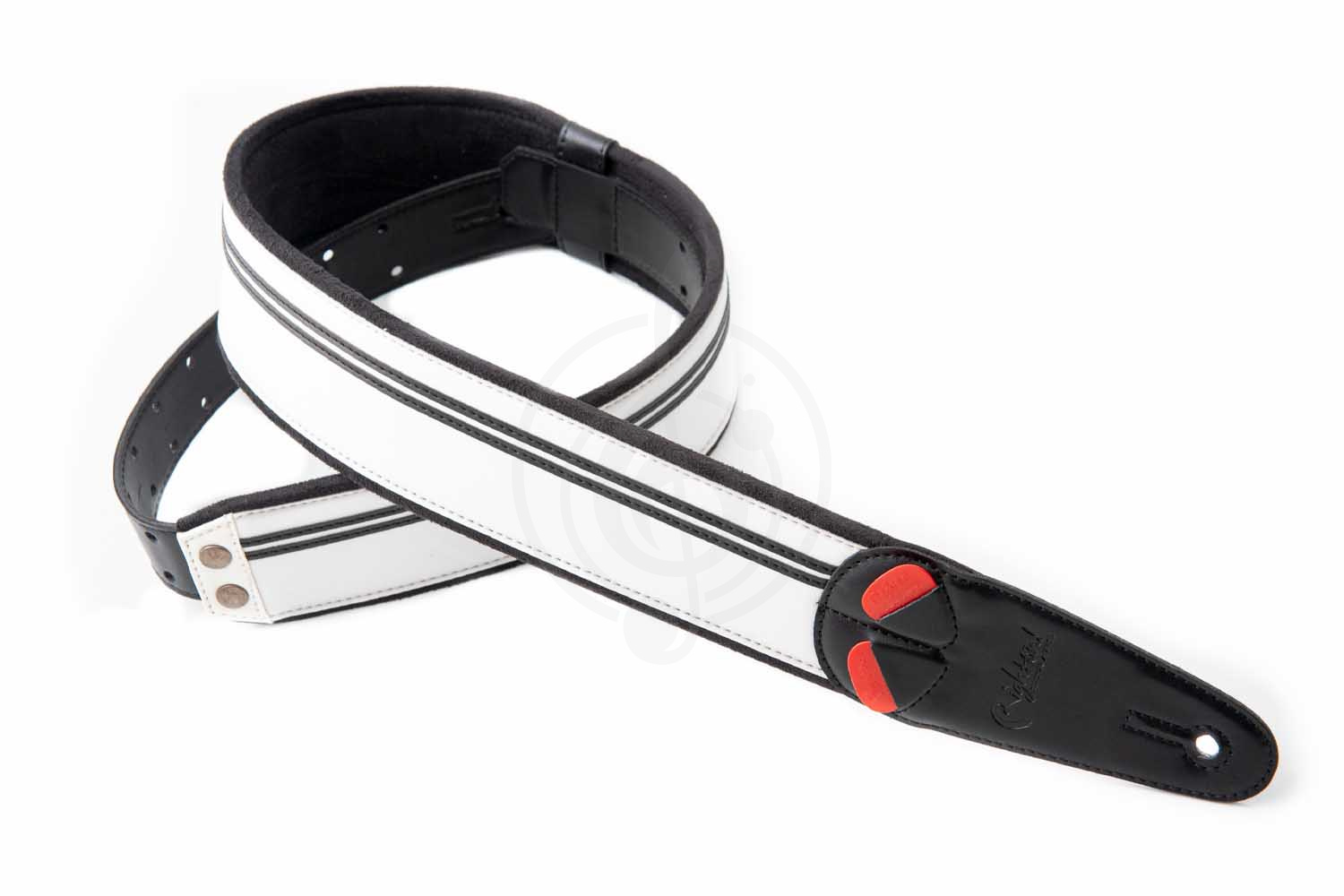 Ремень для гитары RightOn Straps Mojo Race B&W - Ремень для гитары - фото 3