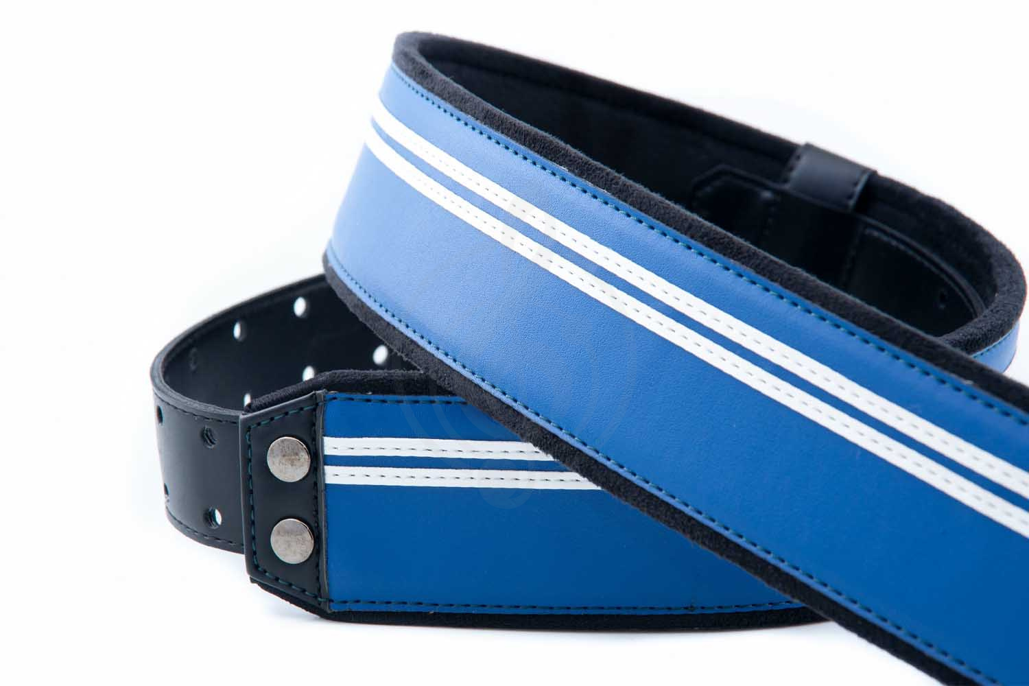 Ремень для гитары RightOn Straps Mojo Race Blue - Ремень для гитары - фото 5