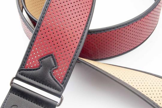 RightOn Straps Talisman Monte-Carlo Red - Ремень для гитары - фото 4 Ремень для гитары RightOn Straps Talisman Monte-Carlo Red - Ремень для гитары - фото 4