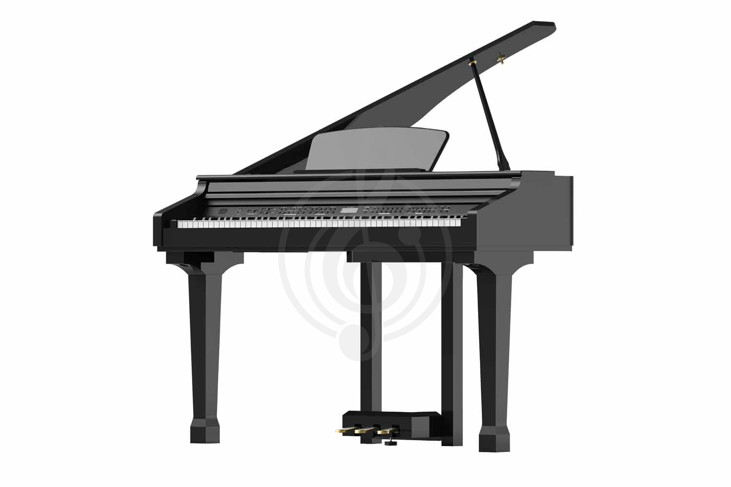 Цифровой рояль Ringway GDP-1120 Black-  Цифровой кабинетный рояль - фото 1